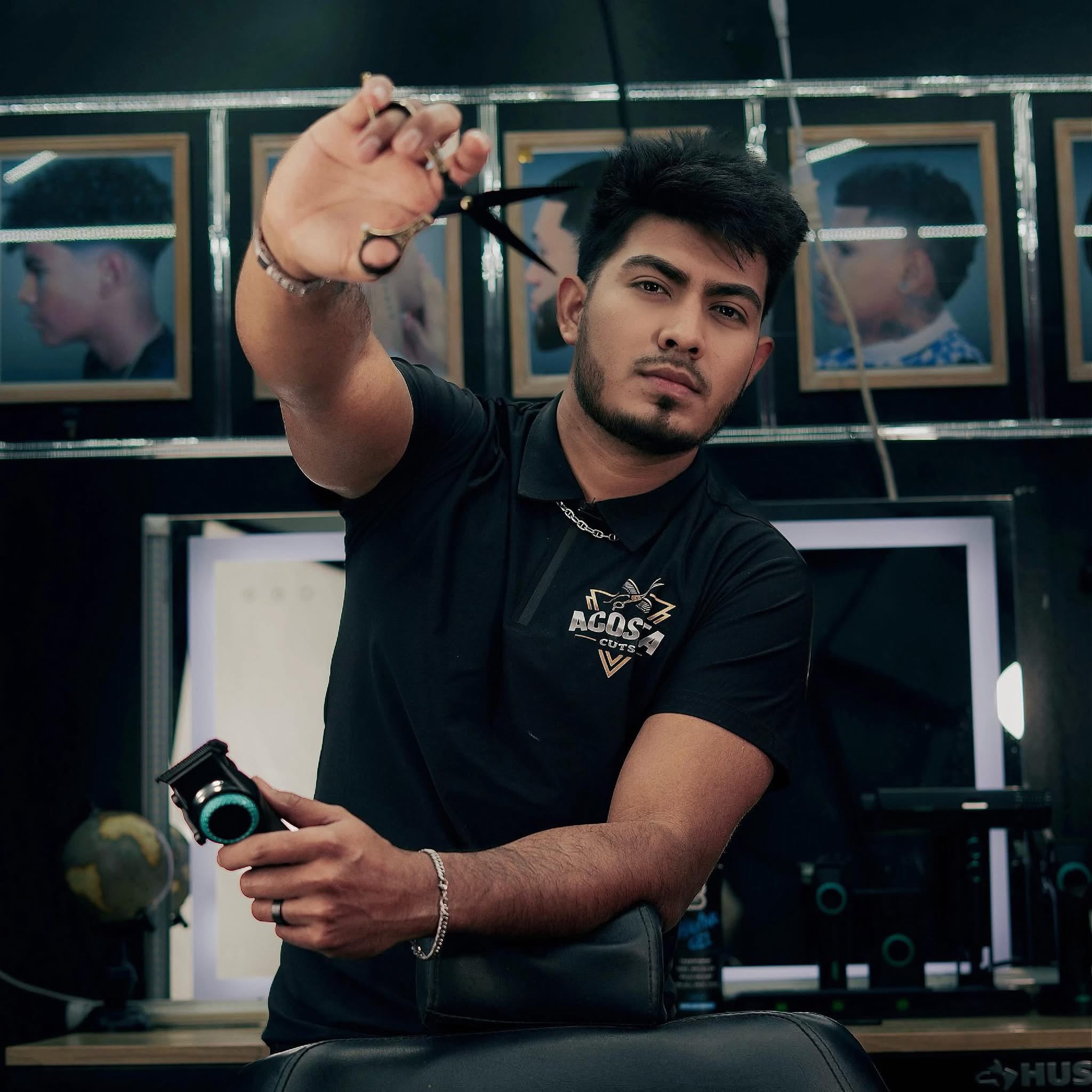 Dani, barbero y creador de Master Fade Academy
